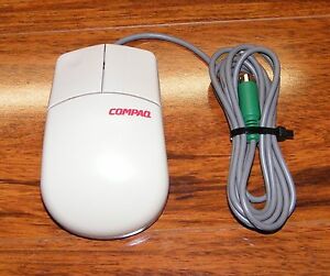 Mouse compaq branco laptop